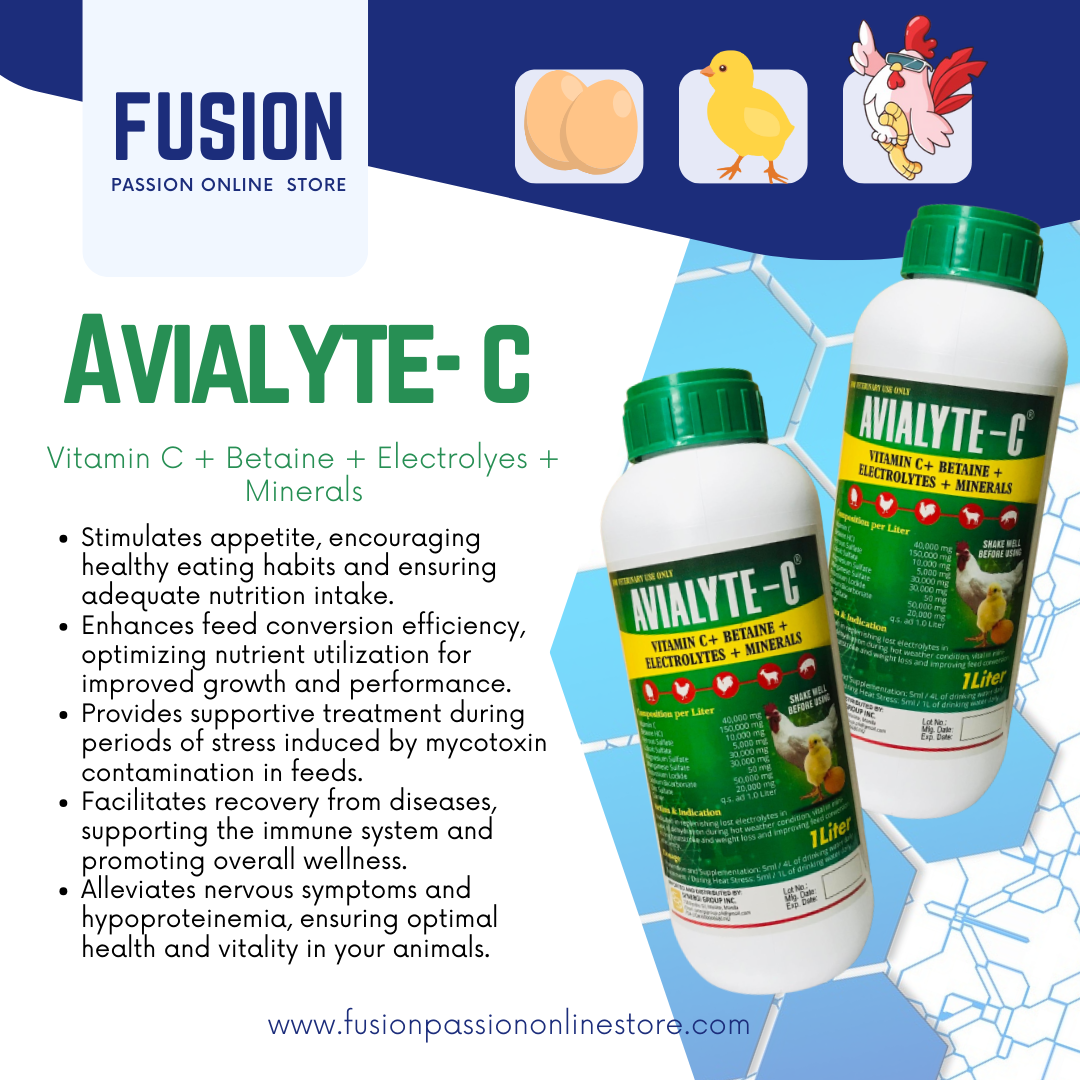 Avialyte C - Vitamin C + Electrolytes | For Veterinary use only