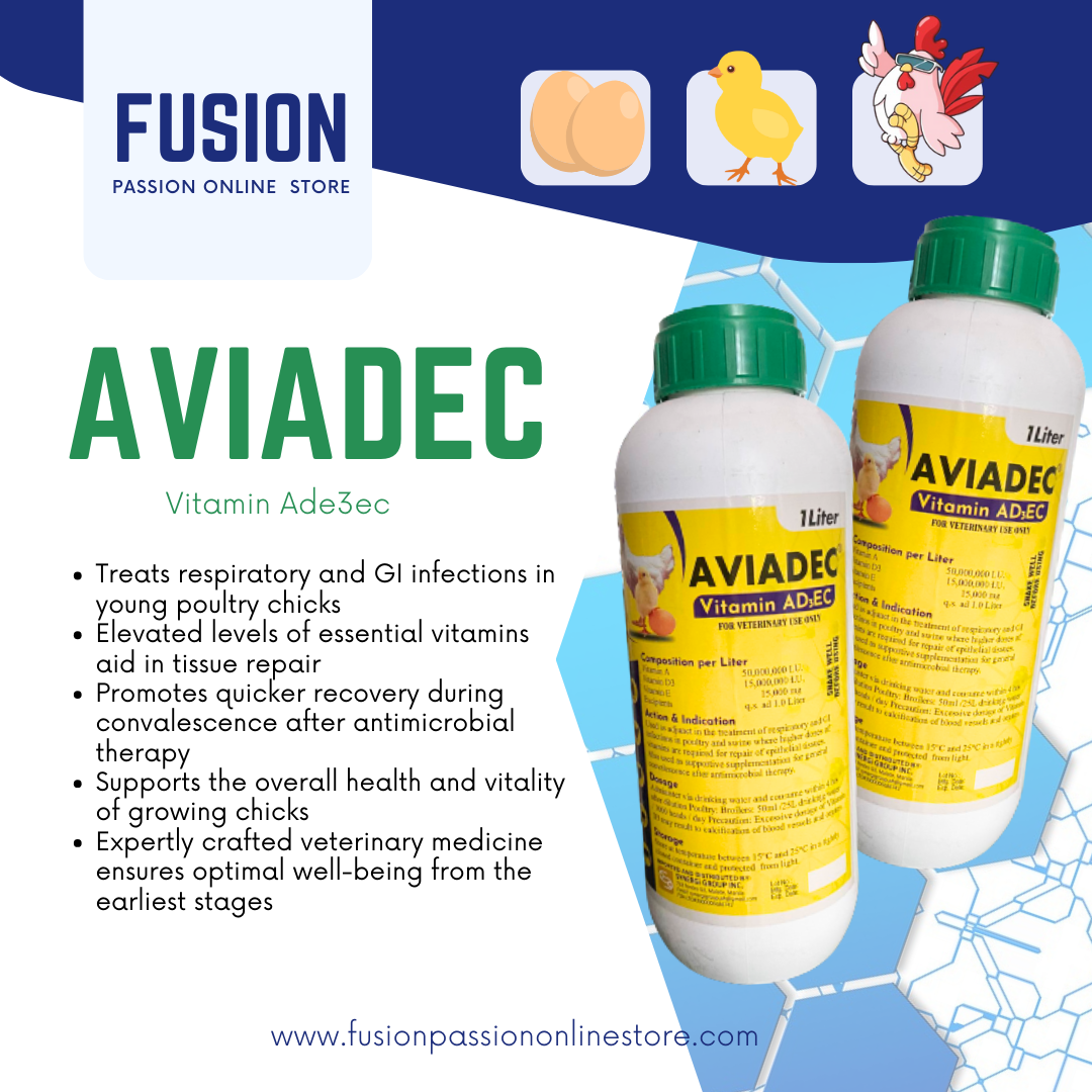AVIADEC - Vitamin Ade3c - Poultry Vitamins