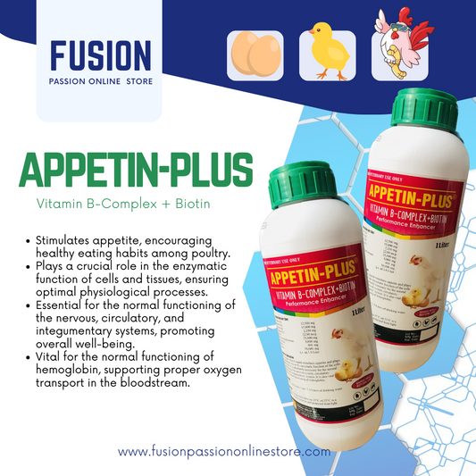 APPETIN PLUS - Vitamin B-Complex + Biotin | Poultry vitamins