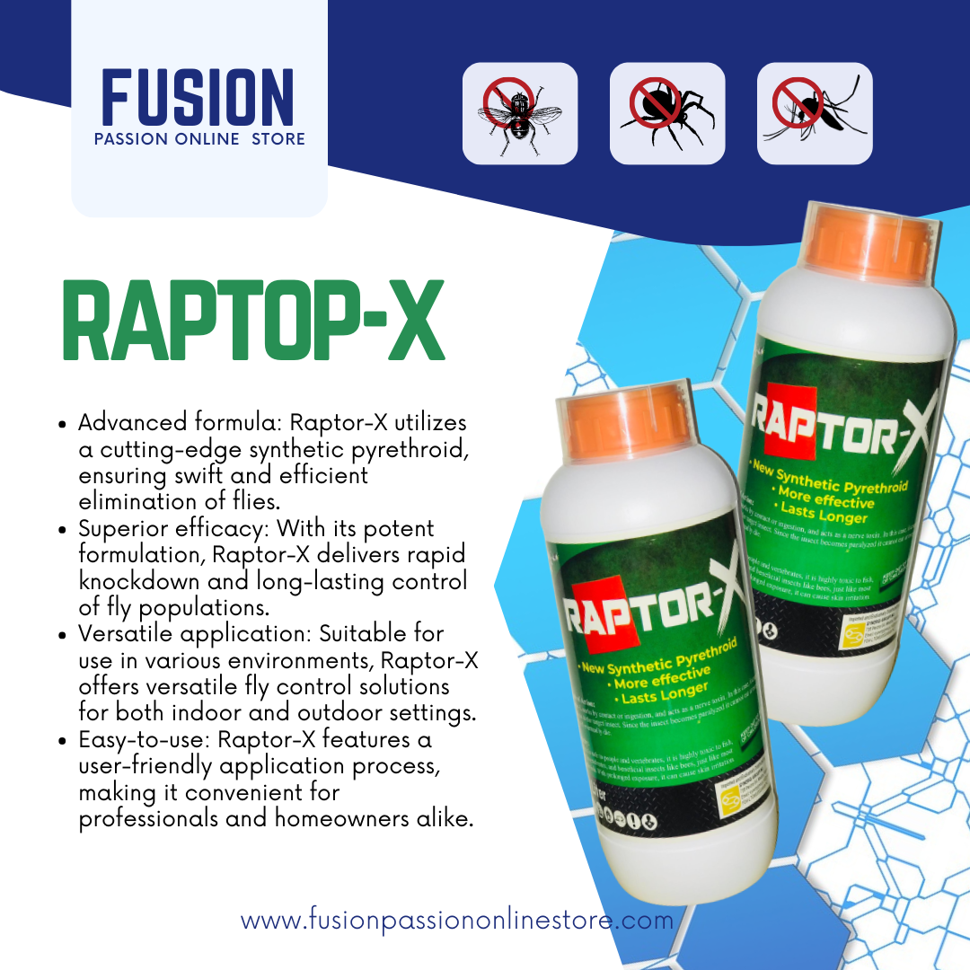 Raptox-X | Fly control & Pesticide