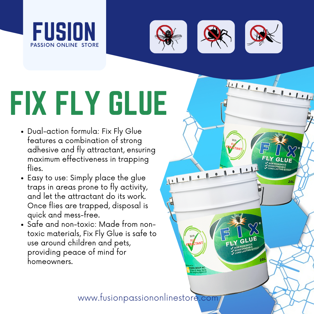 FIX FLY GLUE (with fly attractant) - 20kg