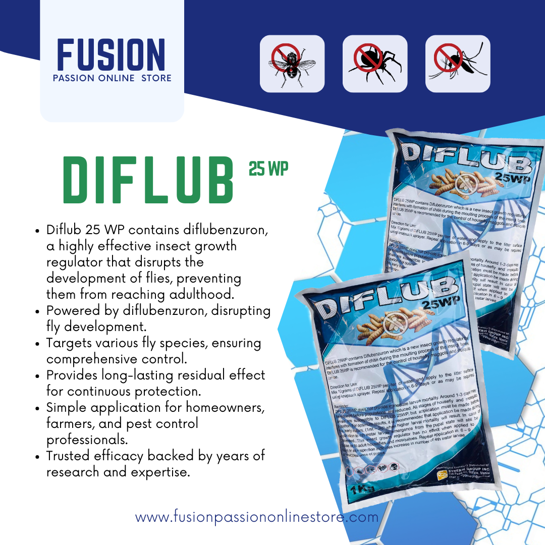 DIFLUB 25 WP - insect growth regulator | Fly control